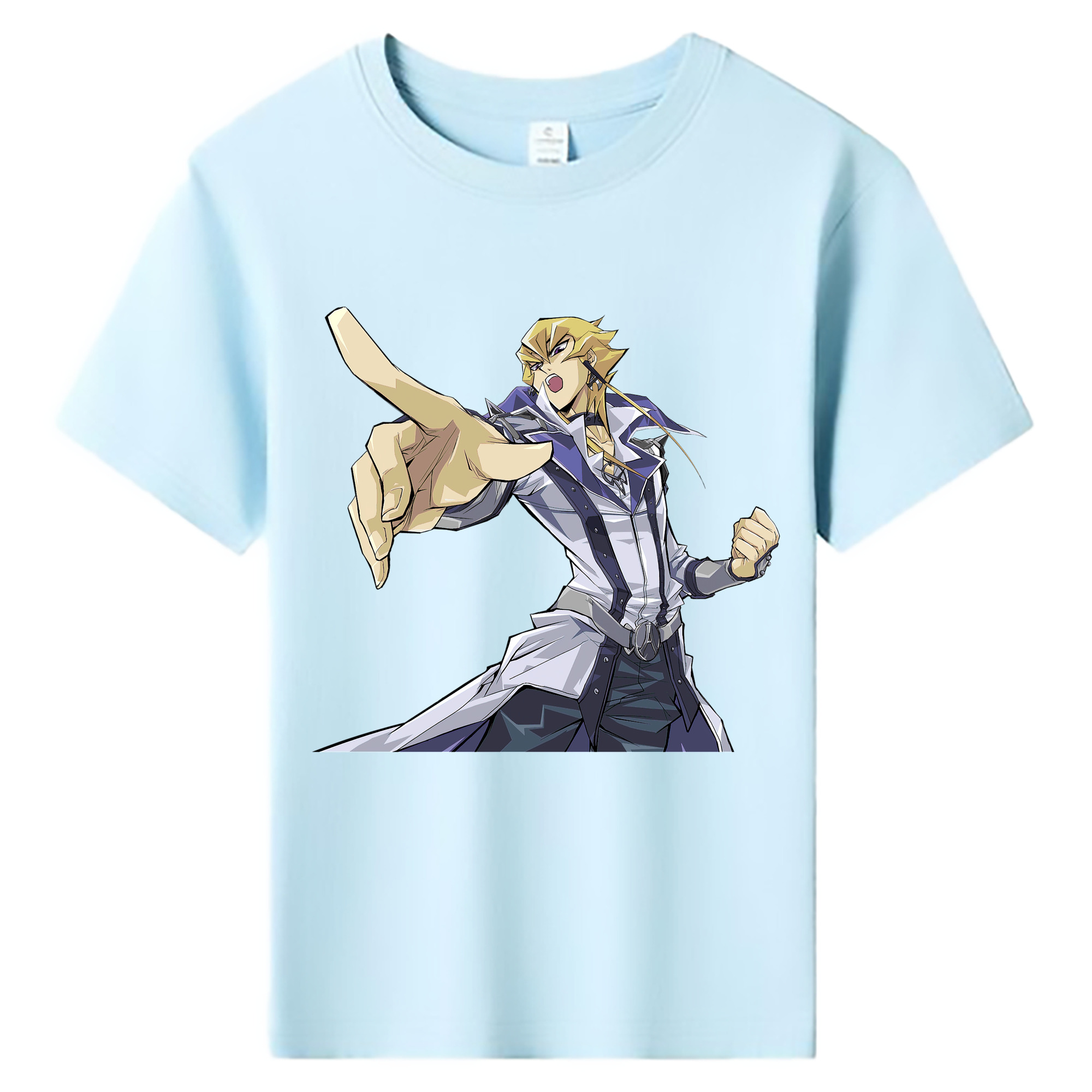 （画像用） 遊☆戯☆王 Yu-Gi-Oh! 綿100％キッズTシャツ（フロントプリント）